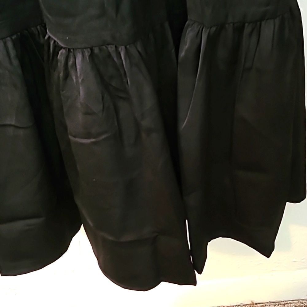 Honeyuppy Black Maxi-Dress with Ties for the back, Size Large, NWOT - Picture 3 of 9